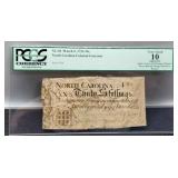 1754 N. Carolina Colonial Currency Note
