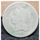 1865 Three Cent