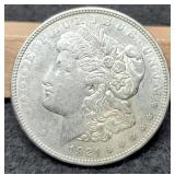 1921-D Morgan Dollar XF
