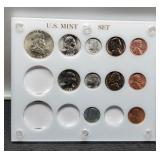 1955 Complete 11 Coin Mint Set P,D,S
