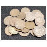 (30) Indian Head Cents Back To 1891