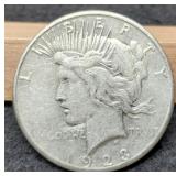 1923-S Peace Dollar XF