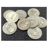 (10) Silver W. Quarters