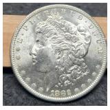 1882-S Morgan Dollar MS64+