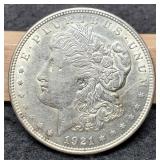 1921 Morgan Dollar Unc.