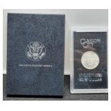 1883-CC GSA Morgan Dollar Unc. w/ Case & COA