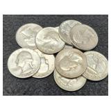 (10) Silver W. Quarters