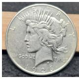 1926-D Peace Dollar AU