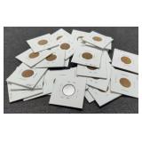 (27) 1918 L. Cents, 9 Each P,D,S