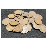 (30) Indian Head Cents Back To 1890