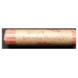 1 Roll 2009 L. Cents BU