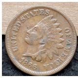 1866 Indian Head Cent VF