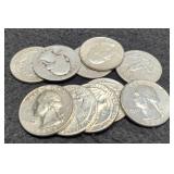 (10) Silver W. Quarters