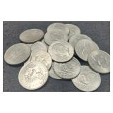 (18) 1976 Ike Bicentennial Dollars