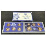 2002 10 Coin Proof Set