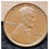 1909 VDB L. Cent XF