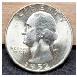 1952-S W. Quarter Gem BU