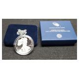 2021 Proof Silver Eagle w/ Case & COA