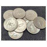 (10) Silver W. Quarters