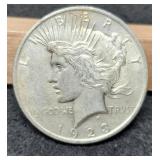 1923 Peace Dollar Unc.