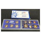 2005 11 Coin Proof Set
