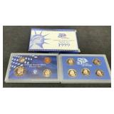 1999 9 Coin Proof Set