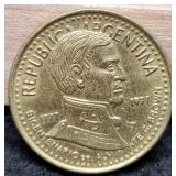 1977 Argentina 5 Pesos Unc.