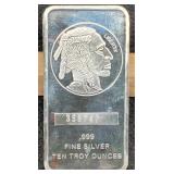 10 Troy Oz. Silver Bar