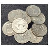 (10) Silver W. Quarters