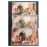 (3) 4 Coin Presidential Dollar Proof Sets: