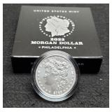 2023 Unc. Morgan Dollar w/ Case & COA