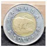 1996 Canada $2 "Toonie" Coin