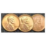 (3) BU L. Cents: 1941-D&S