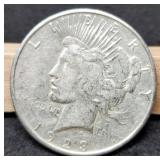 1923-S Peace Dollar VF