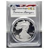 2022-W Slab Proof Silver Eagle PCGS PR69 DCAM