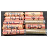(10) Rolls Wheat Cents 40