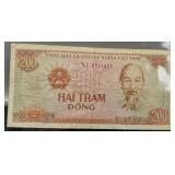 1987 Vietnam 200 Dong Banknote XF