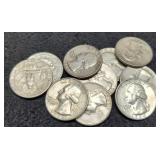 (10) Silver W. Quarters