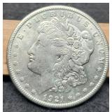 1921-S Morgan Dollar AU