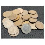 (30) Indian Head Cents Back To 1893