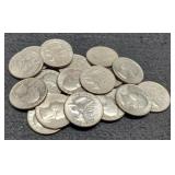 (20) 1976 Bicentennial Quarters