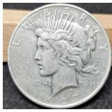 1927-D Peace Dollar XF