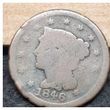 1846 Large Cent
