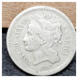 1867 Three Cent