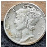 1943-D M. Dime MS