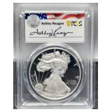2021-W T1 Slab Proof Silver Eagle PCGS PR69 DCAM