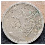 1923 Chile 20 Centavos