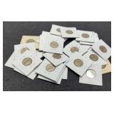 (30) Different Buffalo Nickels 1916-1937-S