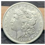 1890-S Morgan Dollar XF