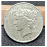 1923 Peace Dollar AU